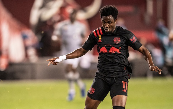 Samuel Tetteh makes first MLS start for New York Red Bulls
