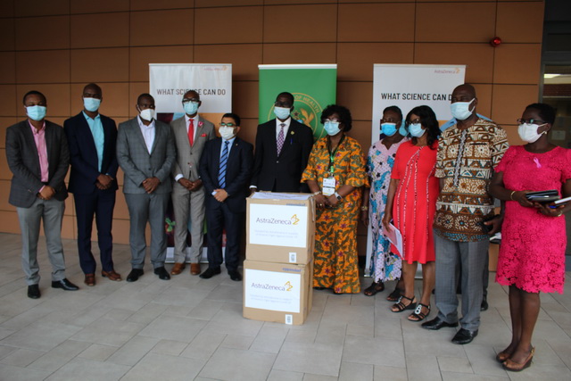 AstraZeneca donates Covid-19 test kits to Ghana Government