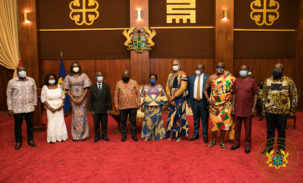 Prez Akufo-Addo inaugurates seven-member RTI Commission Board