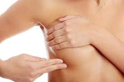 Proper self-examination of breasts 
