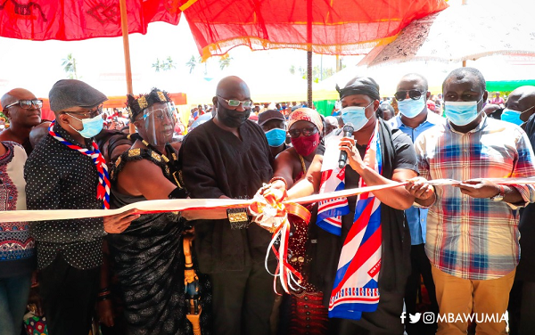 Bawumia commissions Training Institute for GES Staff at Saltpond