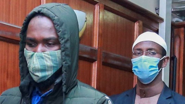 Hussein Hassan Mustafa (L) and Mohammed Ahmed Abdi were found guilty three weeks ago of helping the attackers