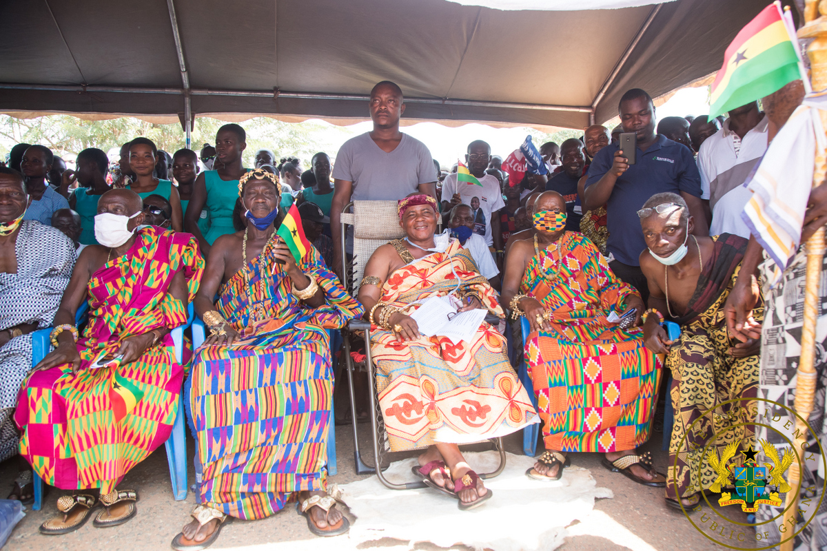 ‘Construction of 4 roads in Buem in one year unprecedented’ – Jasikan chief