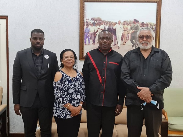 Asabee mourns with Rawlings and family