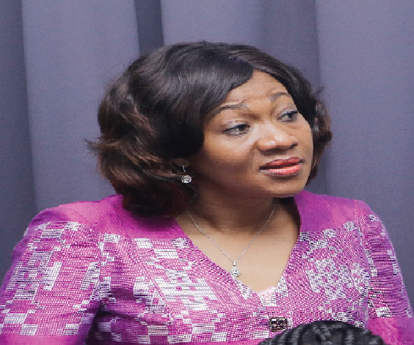 Mrs Jean Mensa — EC Chairperson