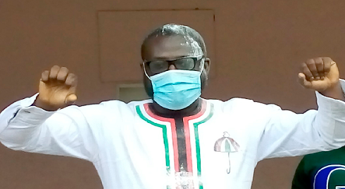 Mr Sampson Oti Boateng -- NDC parliamentary  candidate for New Juaben North