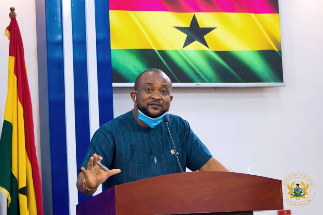 Pius Enam Hadzide - a deputy Minister of Information