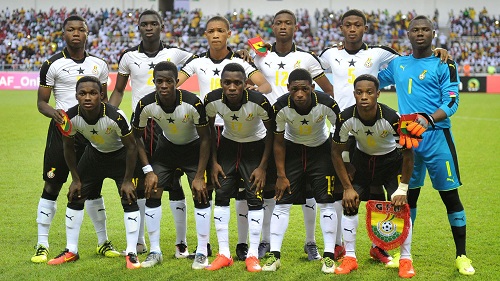Ghana's under-17 team 