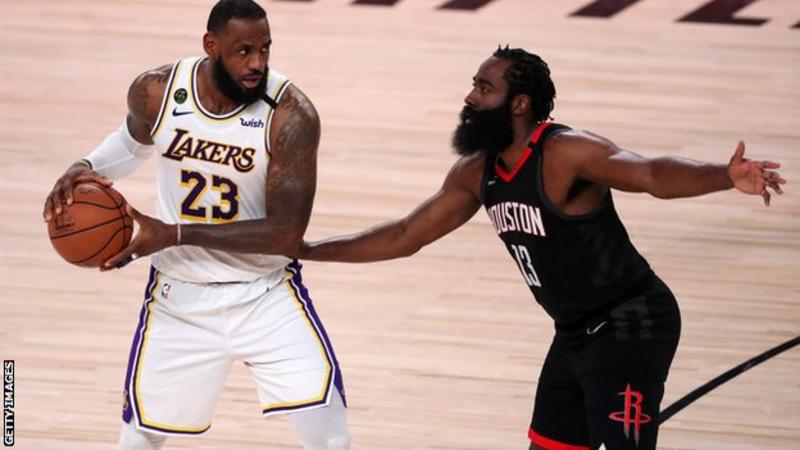 NBA play-offs: LeBron James stars as Los Angeles Lakers reach Western Conference final