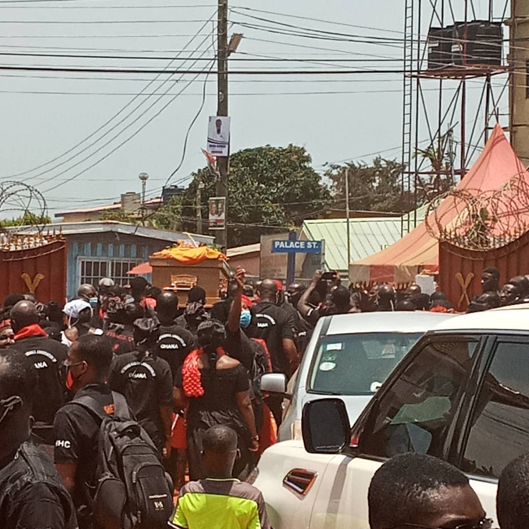 Saka Acquaye laid to rest
