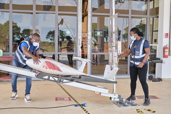 Zipline medical drones deployed to flood-affected areas of the North