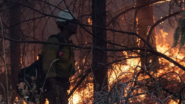  Wildfires have been sweeping through the state of Oregon