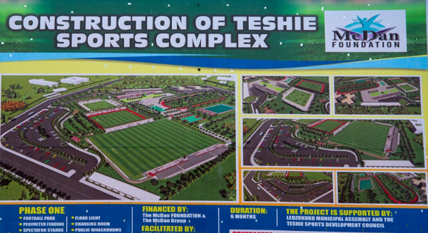 Construction begins on $5m McDan Teshie Sports Complex