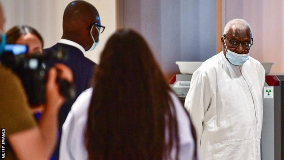 Lamine Diack's lawyers said they will appeal against the verdict
