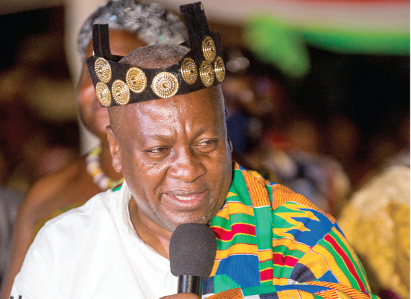 Former President Mahama