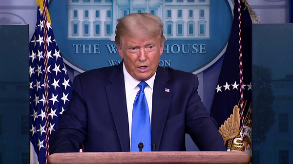 US election: Trump won't commit to peaceful transfer of power