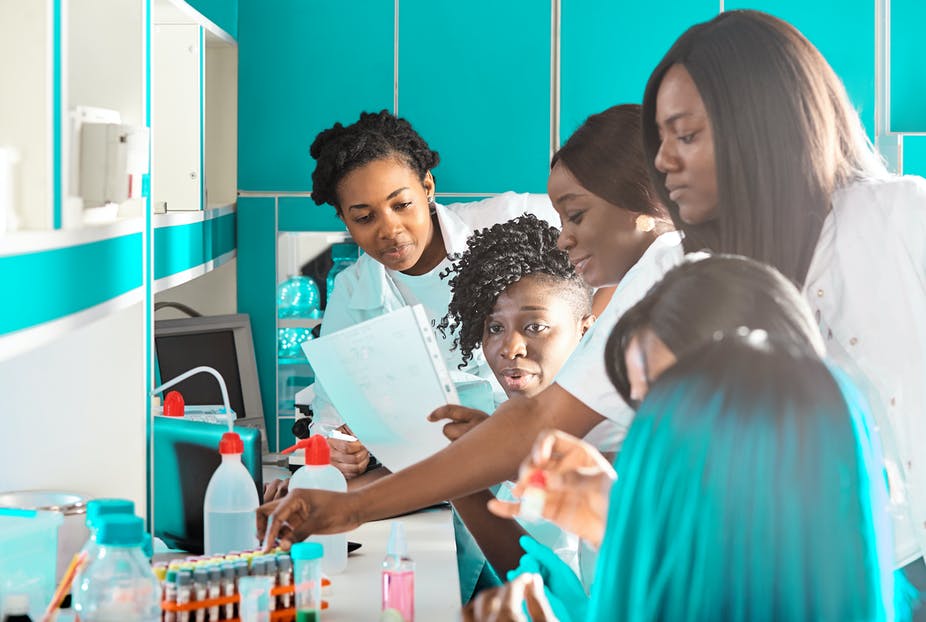 Women in a lab. anyaivanova/Shutterstock