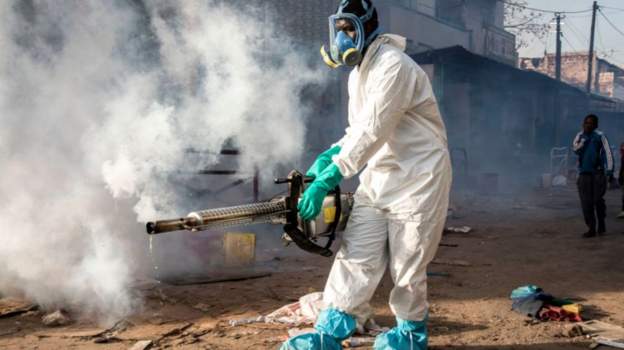 Initial responses to the pandemic by African governments have been praisedImage caption: Initial responses to the pandemic by African governments have been praised