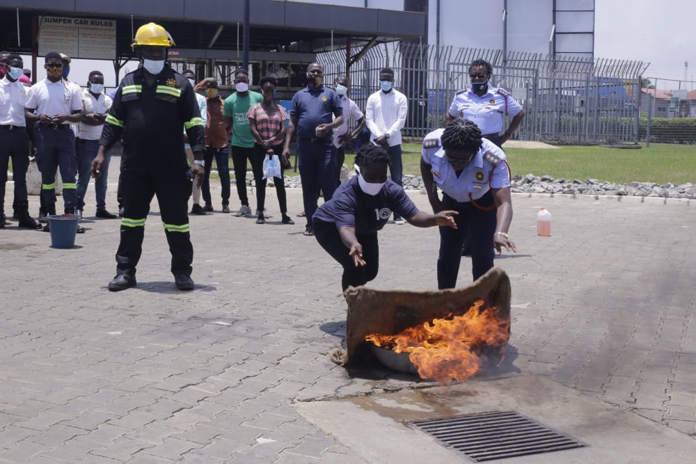 Fire simulation exercise held at Junction Mall