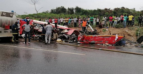 1,585 Die in road crashes in 8 months