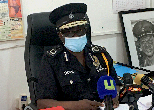 Kwasi Mensah Duku —Commissioner of Police