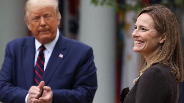 Amy Coney Barrett: Trump nominates conservative favourite for Supreme Court