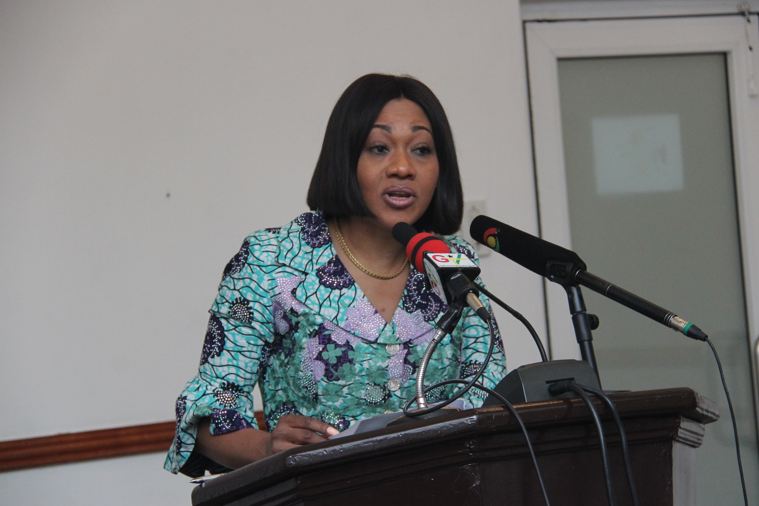 Chairperson of the Electoral Commission (EC),Mrs Jean Mensa