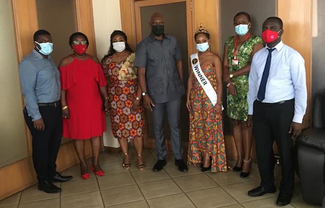 Naa, GMB 2020 winner visits Graphic 