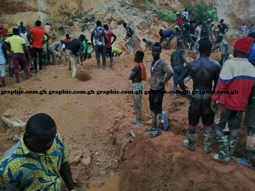 Central region: 5 die at Anyanfuri galamsey site (PHOTOS)