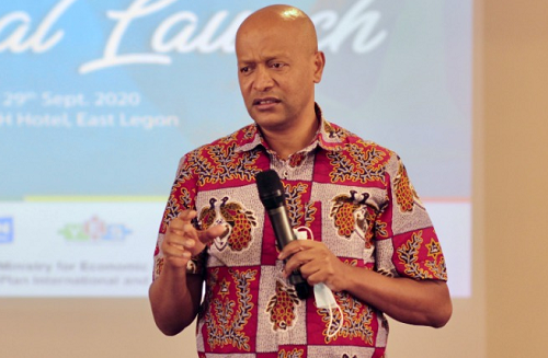 The Country Director of Plan International Ghana, Mr Solomon Tesfamariam