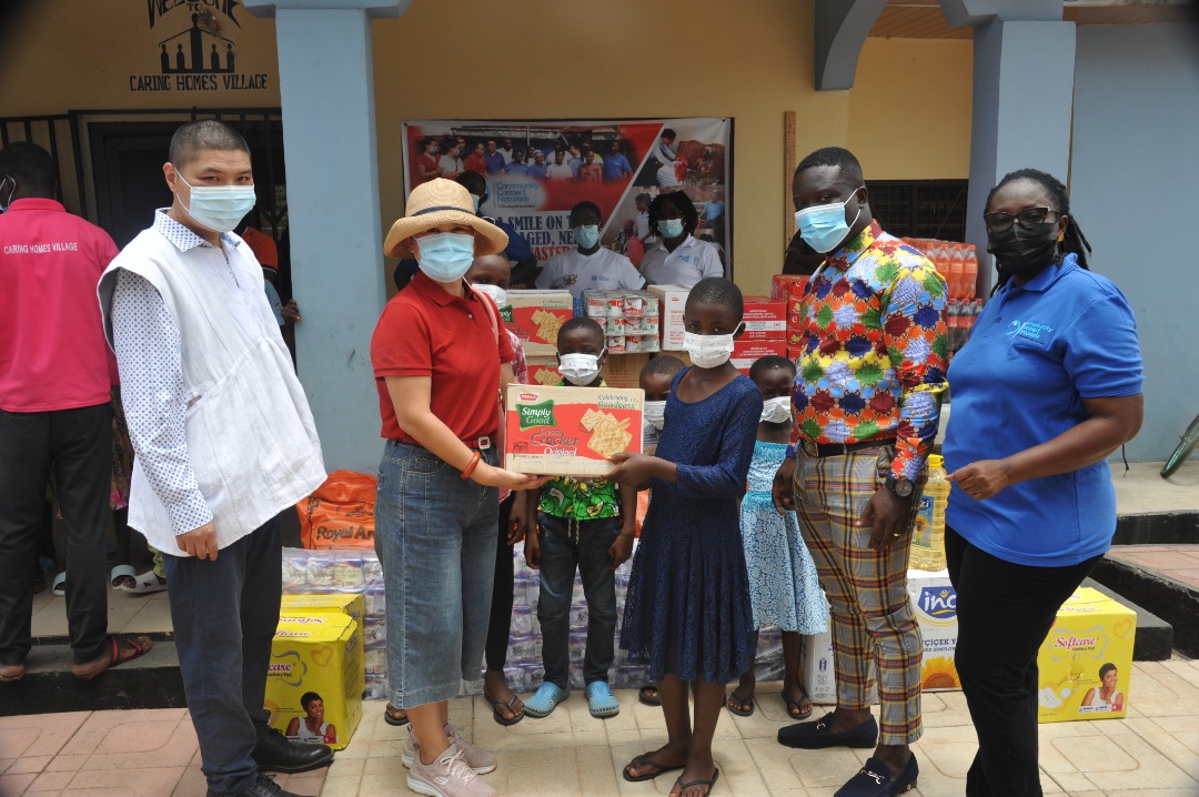 Ghanaian charity, Chinese companies make donations to assist poor communities
