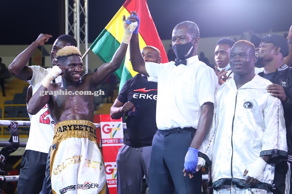 Mohammed Aryeetey outclasses Isaac Aryeetey at Jamestown Fight Night