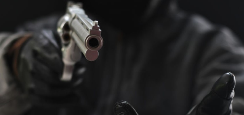 Security alarm system foils bank robbery