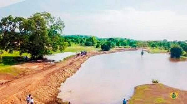 A portion of the White Volta which will host the Pwalugu multipurpose dam