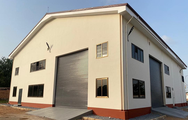 The newly constructed building that will house the National Testing Laboratory located at the Ghana Standards Authority (GSA) head office in Accra