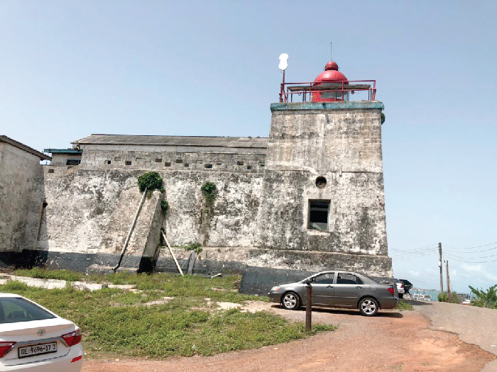 Fort Orange being used now as a lighthouse by the Ghana Ports and Habours Authority in Sekondi-Takoradi