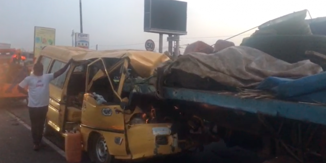 Two feared dead in accident near Tesano Police Station 