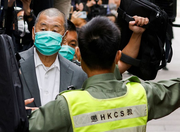 Hong Kong: Jimmy Lai sentenced to 14 months for pro-democracy protests