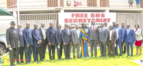 Vice-Chancellors pledge  support to Education Minister
