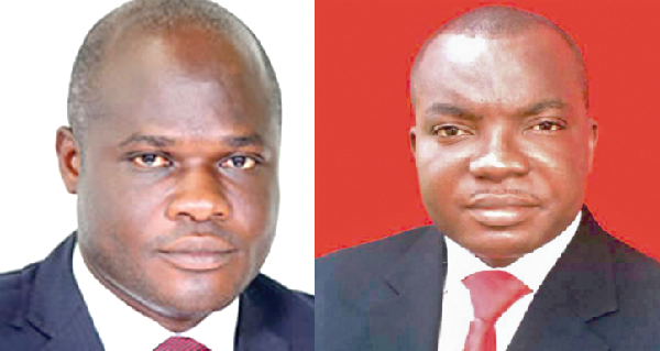  Mr Ahmed Ibrahim — NDC (left) and Mr Joe Danquah — NPP