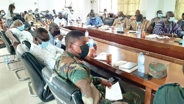  A cross-section of stakeholders at the Bolgatanga meeting on the Environmental Impact Assessment and Resettlement Action Plan Reports on the Pwalugu Multipurpose Dam project 