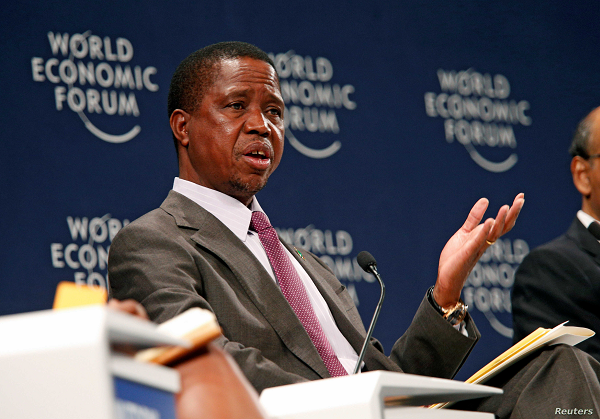 President of the Republic of Zambia, Dr Edgar Chagwa Lungu