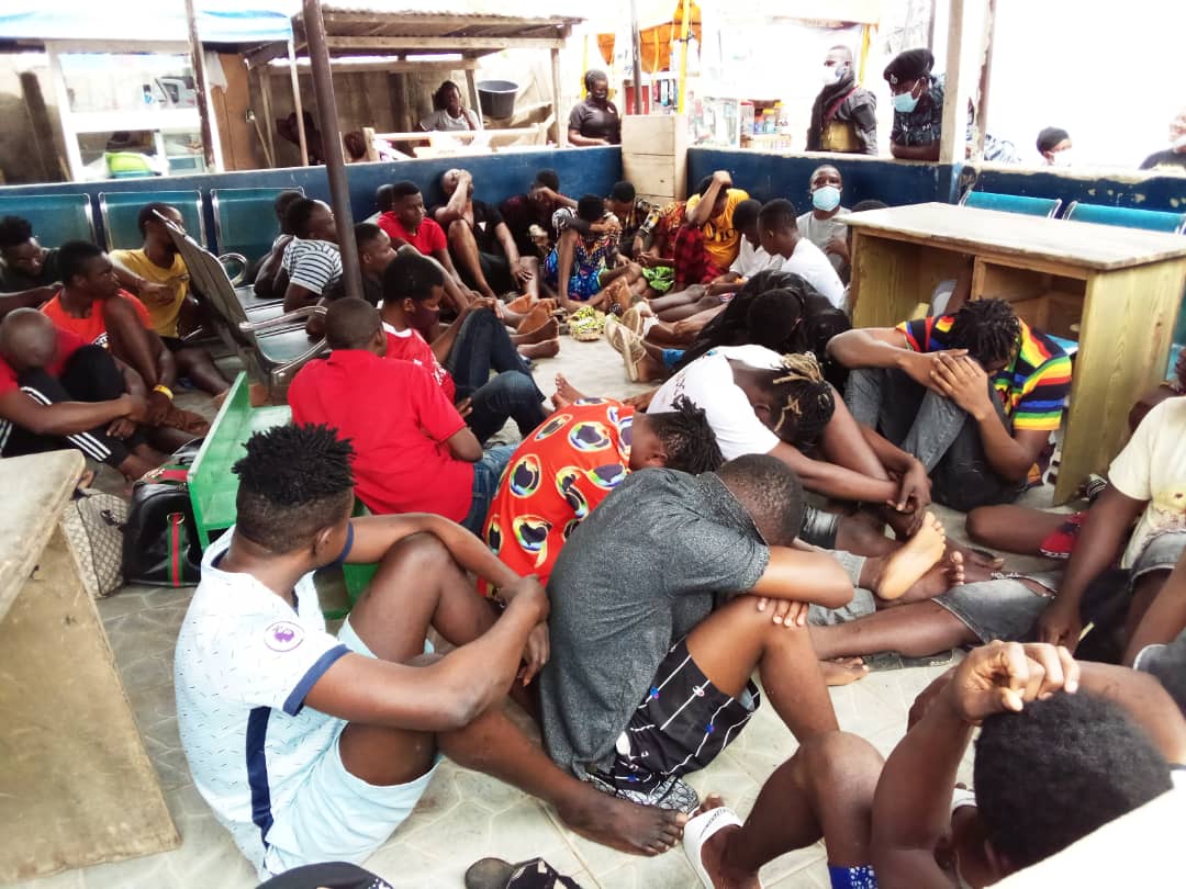 Kasoa: 340 suspected criminals arrested
