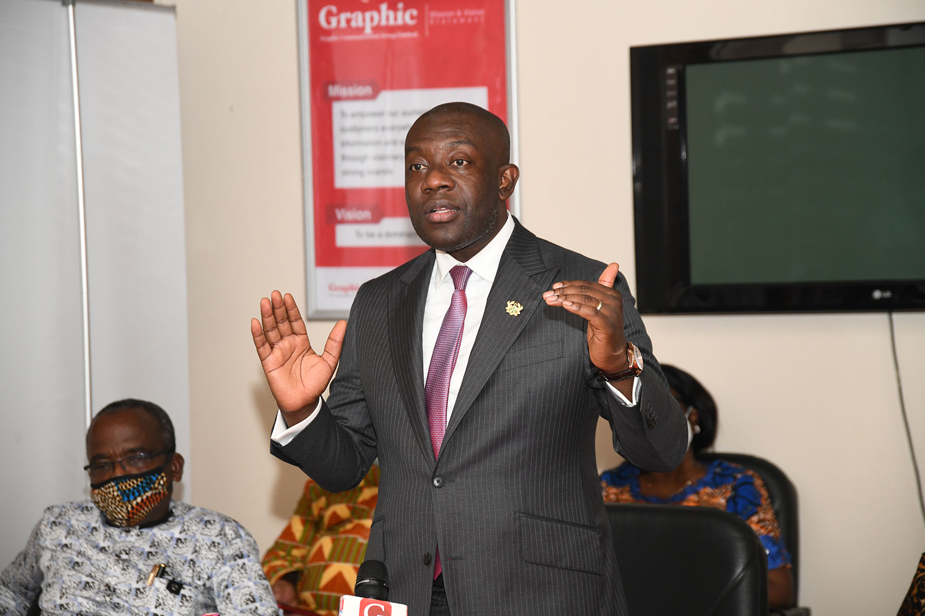 Pursue an aggressive digital transformation - Minister charges Graphic