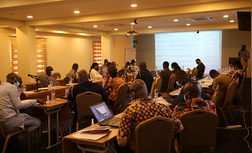 Participants at the round table discussion 