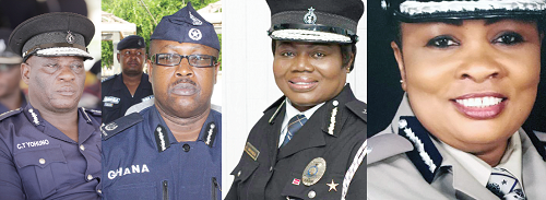Changes in police hierarchy
