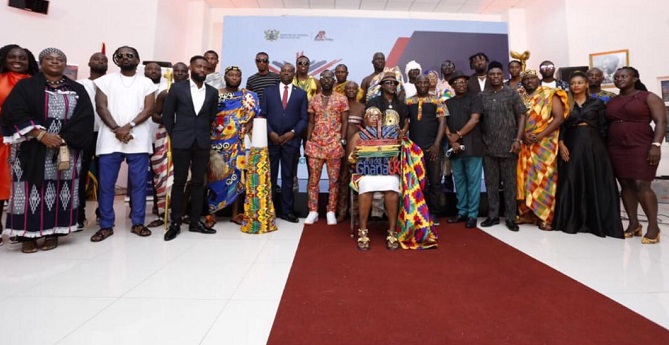 Guests at the launch of the Made in Ghana-UK Festival 2022