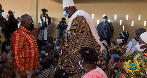 Let us consolidate the peace in Dagbon - President Akufo-Addo