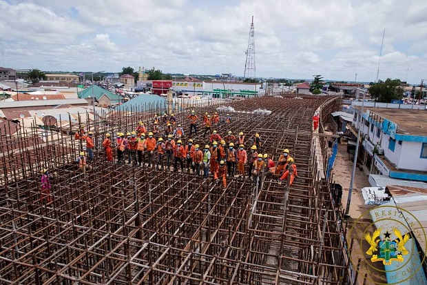 Tamale interchange on course as other Sinohydro projects