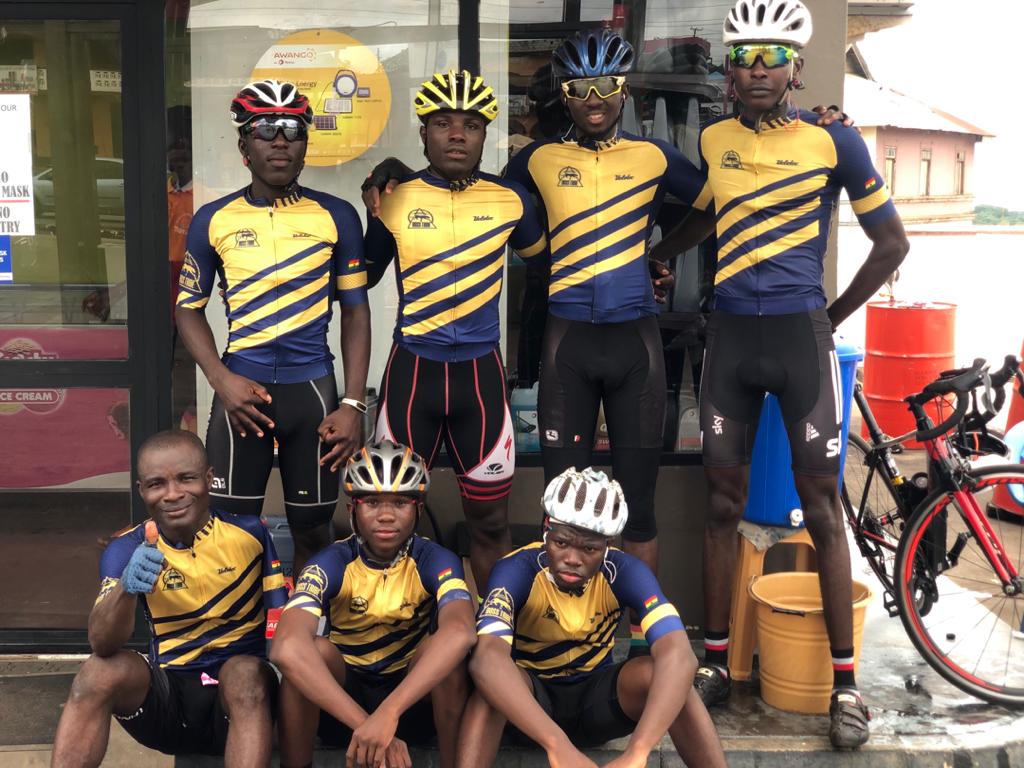 Some cyclists of the TBT Cycling Club